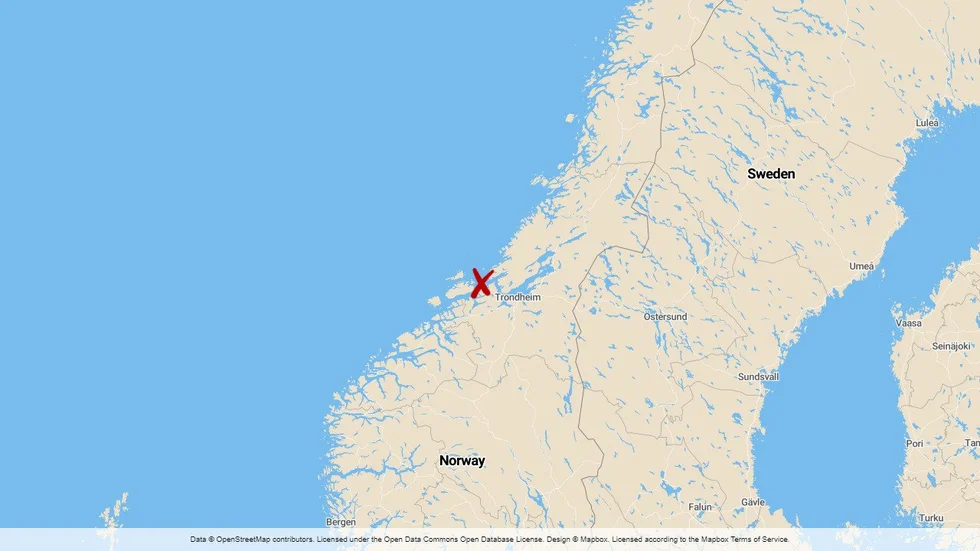 Ørland kommun, Norge.