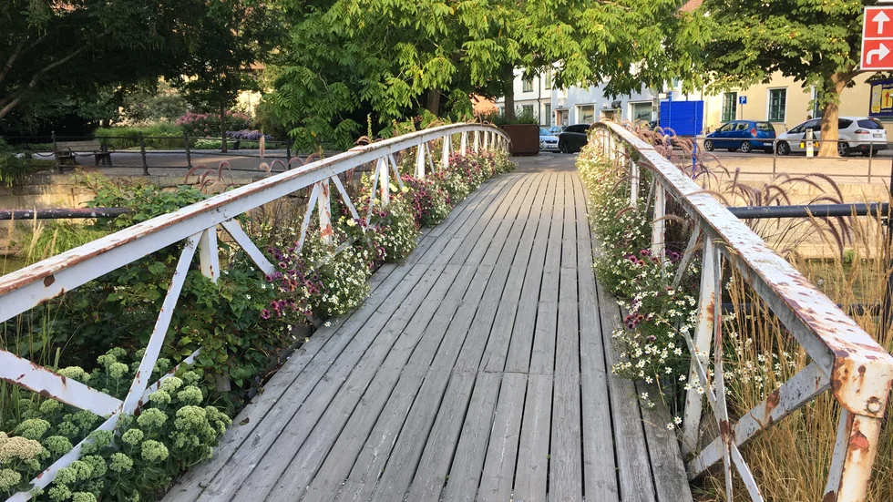 Vad heter bron?, undrar skribenten.