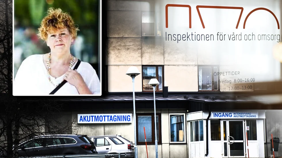 Birgitta Stålnacke är kritisk mot det sätt hennes son togs omhand vid Kiruna sjukhus. Nu har hon anmält regionen till Inspektionen för vård och omsorg. 