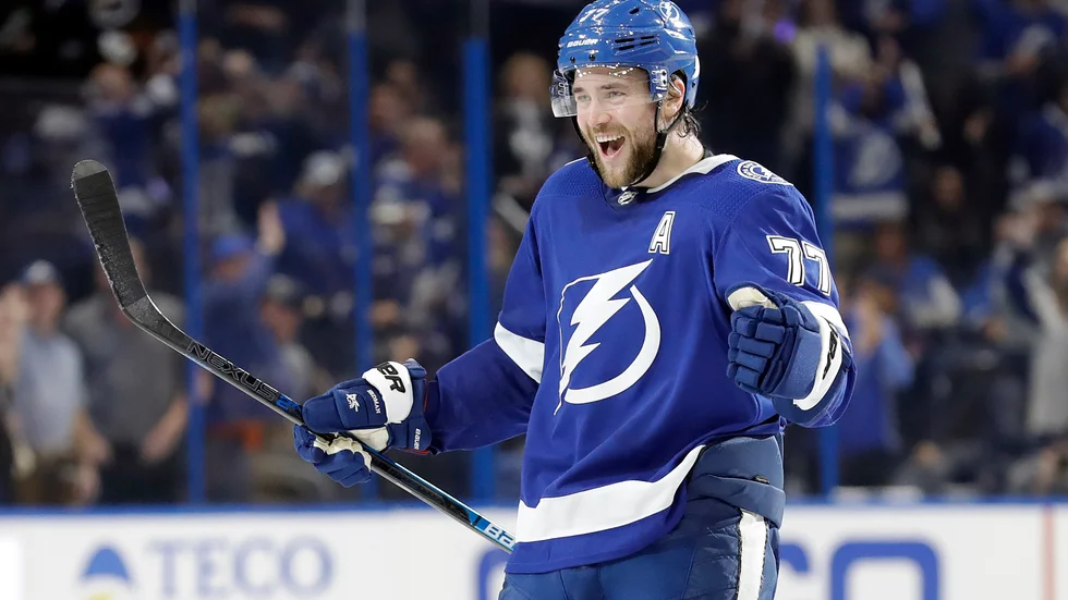 Tampa Bay-backen Victor Hedman är redo för slutspel. Arkivbild.