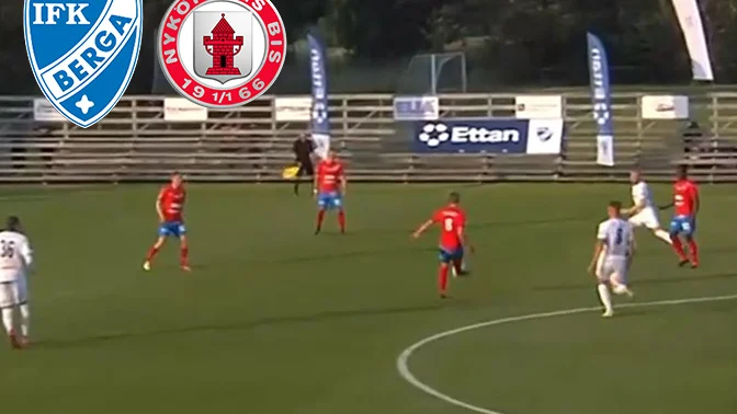 Vi livesänder mötet mellan IFK Berga och Nyköpings BIS.