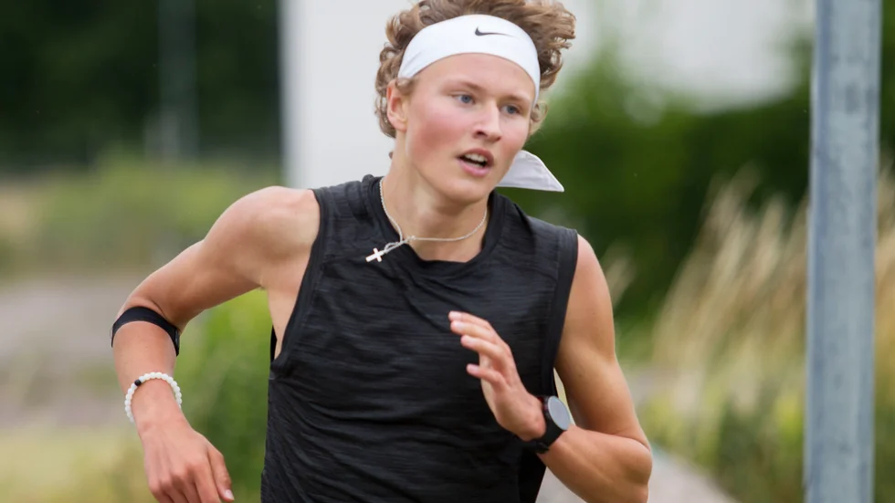 Kevin Bodén svarade för sitt näst snabbaste lopp i karriären när han sprang 800 meter i Sollentuna GP.
