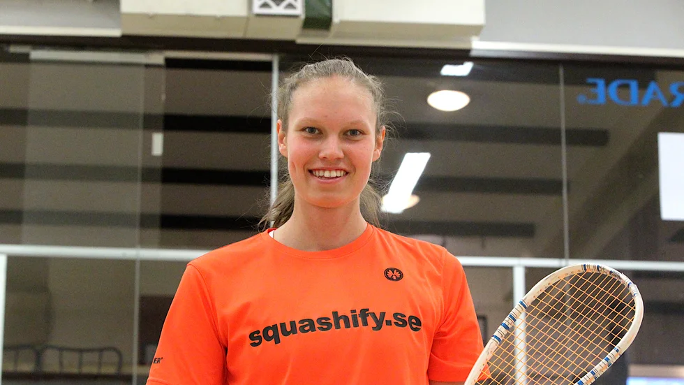 Det allra viktigaste med squashen är att det fortfarande är roligt. En devis som Malin verkligen följer. 