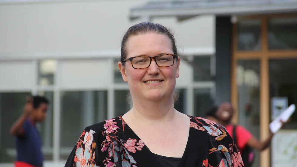 "Mitt uppdrag är att se till att kunskapsuppdraget blir genomfört", säger skolans rektor Johanna Lindqvist.