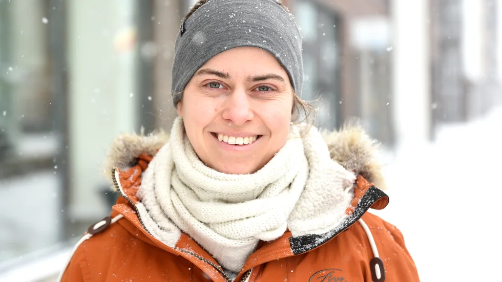 "Vi har cyklat mountainbike med när det är tjäle marken och det är fantastiskt", säger Agnes Ortman.