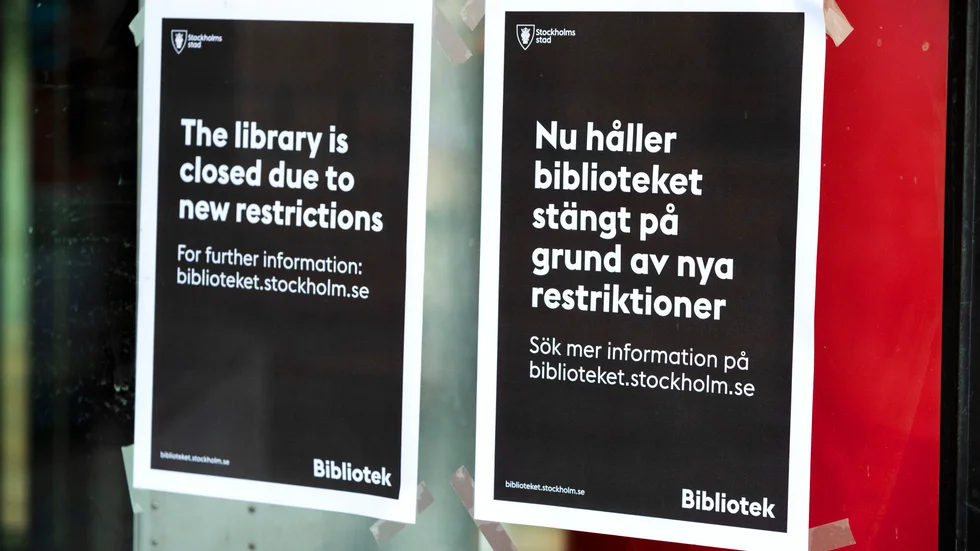Kulturhuset vid Sergels Torg i Stockholm stängde före jul. Arkivbild.