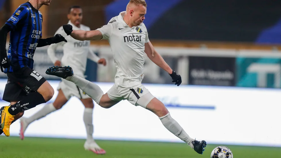 Kolbeinn Sigthorsson i AIK-tröjan. Nu är han klar för IFK Göteborg. Arkivbild.