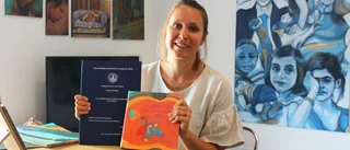 När hon målar pumpor "stannar hon tiden"