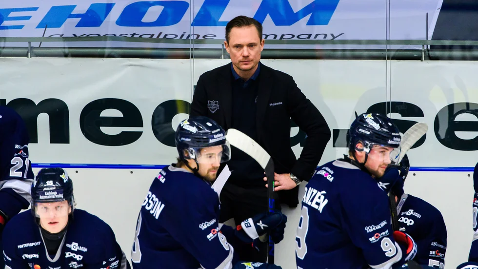 Karl Helmersson, tränare i BIK Karlskoga.
