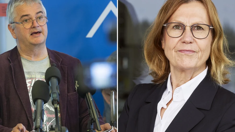 Anders Nystedt och Anna-Stina Nordmark Nilsson