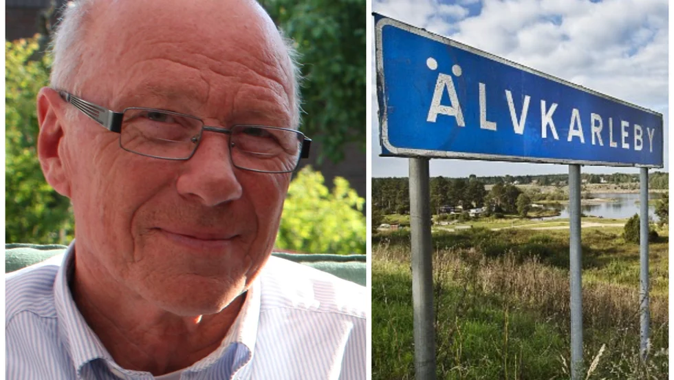Karl-Åke Lindblad har läst på mycket om Älvkarlebys lokalhistoria.