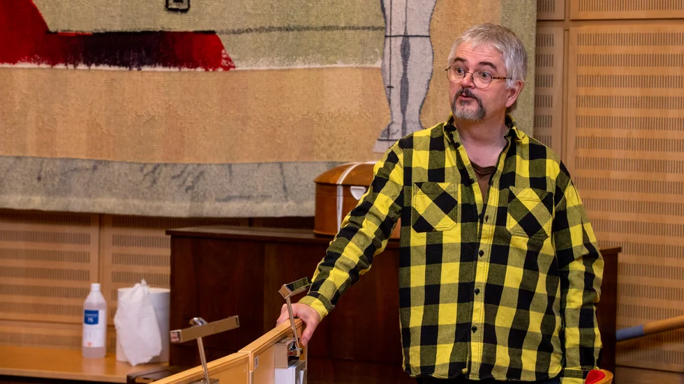 Smittskyddsläkaren Anders Nystedt tror inte att smittspridningen har nått toppen efter utbrottet på Northvolt i Skellefteå. "Den kommer nog kanske den här veckan eller till och med nästa", säger han.