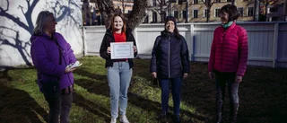 Gabriella räddade ung mans liv – nu prisas hon
