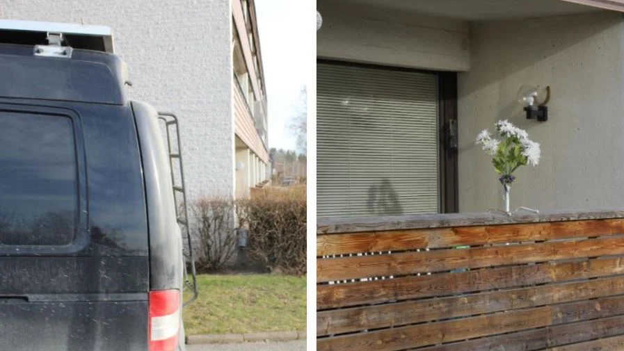 Så sent som på måndagen den 1 mars arbetade polisens tekniker i den lägenhet i Åtvidaberg där ett misstänkt mord skedde den 10 februari.