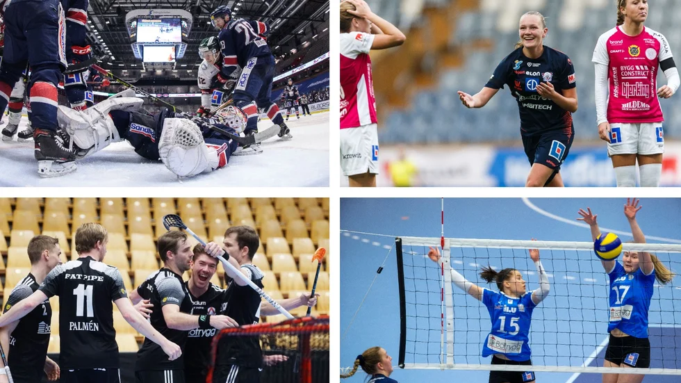 LHC, LFC, Libk och LVC fick alla del av kommunens coronastöd till elitidrotten.