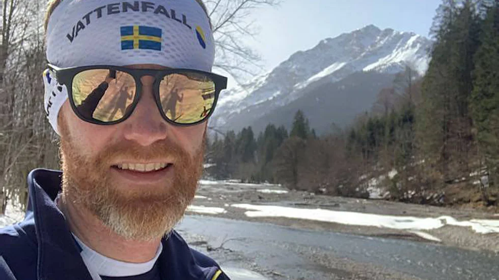 Mattis Hallberg trivs på VM i Tyskland. "Vi är 23 ledare i hela teamet vilket är häftigt att få vara en del av". 