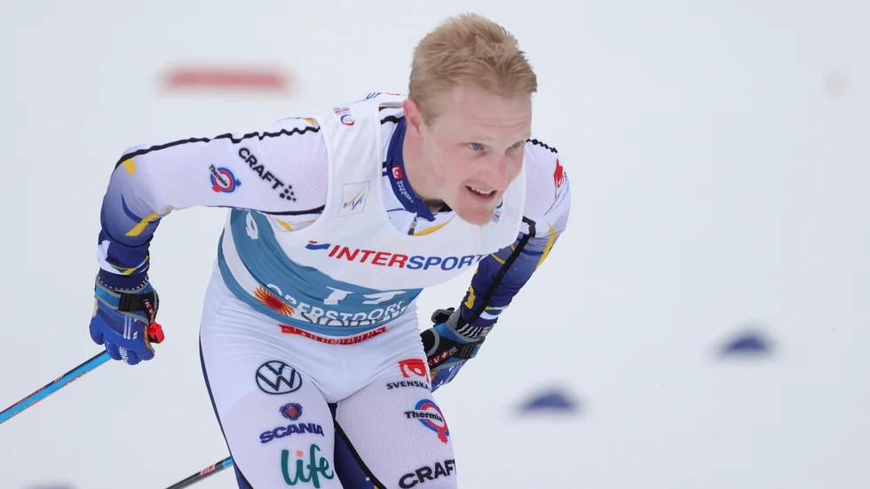 Starkt lopp av Jens Burman – men han nådde inte ända fram.