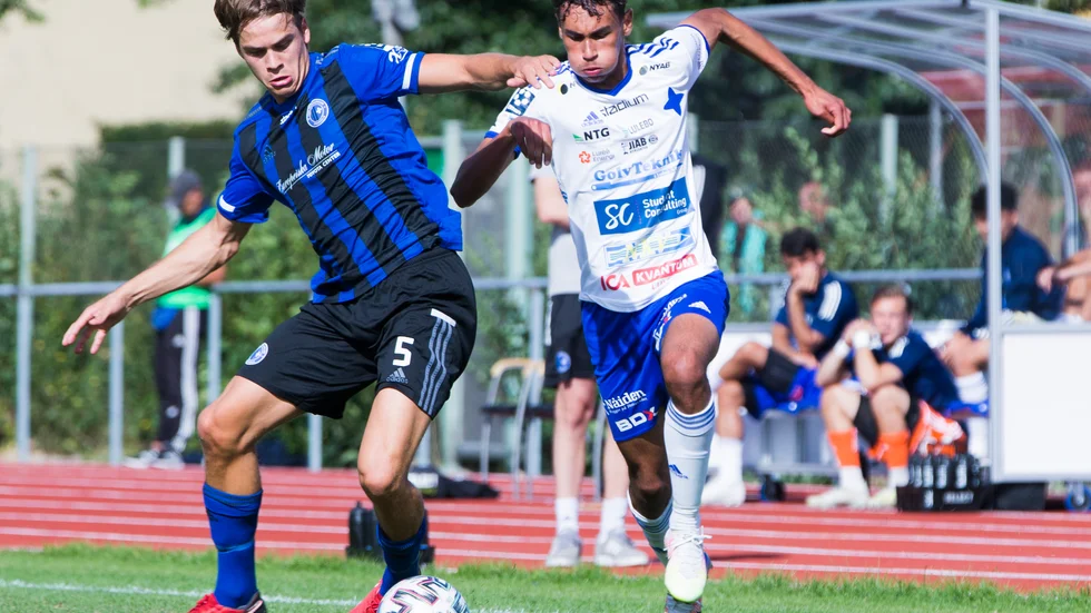 Joakim Persson gjorde sin första match i IFK Luleå.