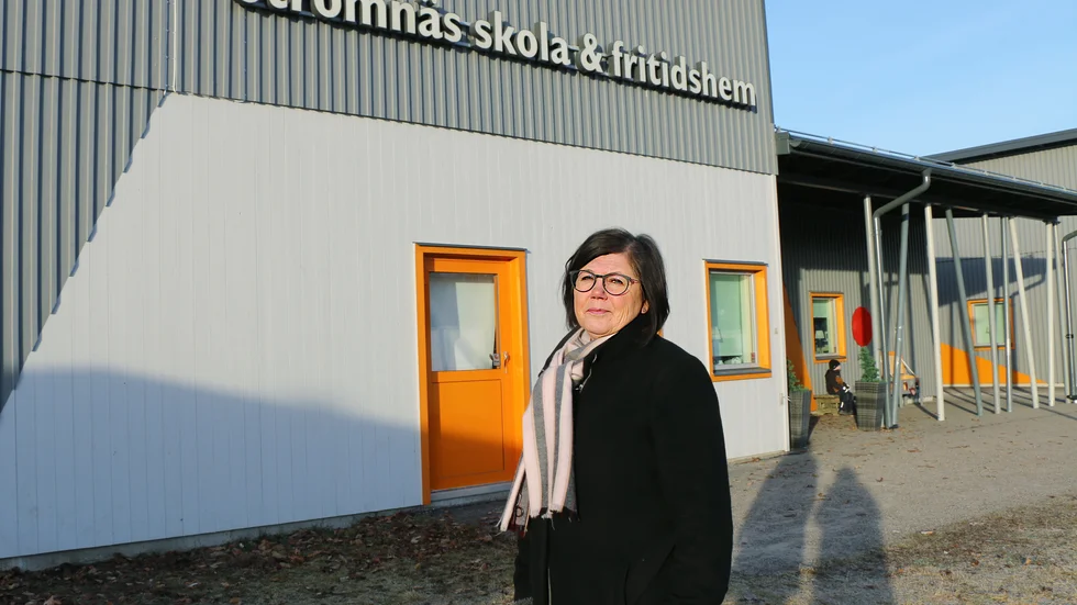 Strömnäs skola tvingas stänga sedan personalfrånvaron blivit för hög. Skolans rektor Carina Stridsman Fjellström kommer att göra en plan för hur förlorad undervisning under stängningen ska tas igen. (Arkivbild)