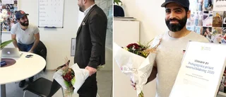 Läraren Antoine prisas: "Otroligt hedrande"