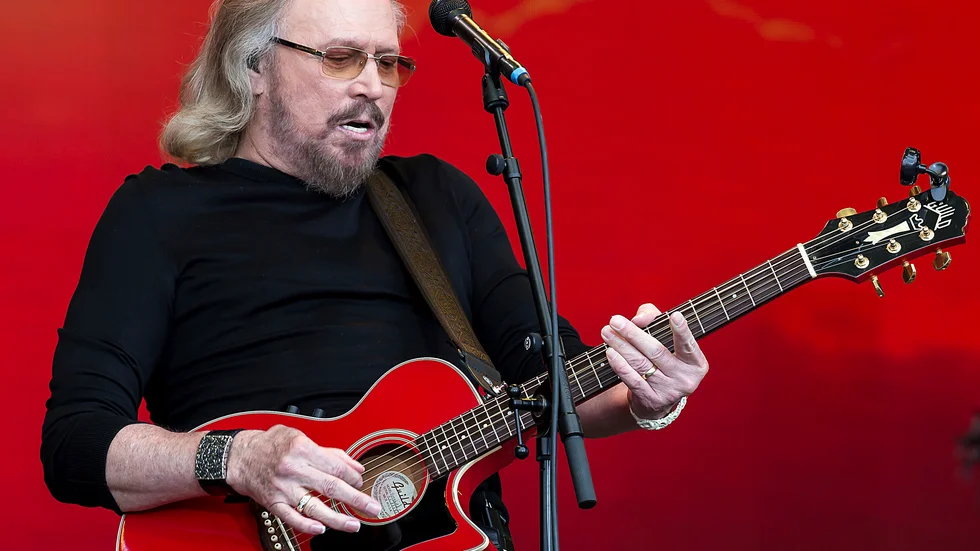 Barry Gibb, medlem i gruppen Bee Gees, släpper ett nytt album. Arkivbild.