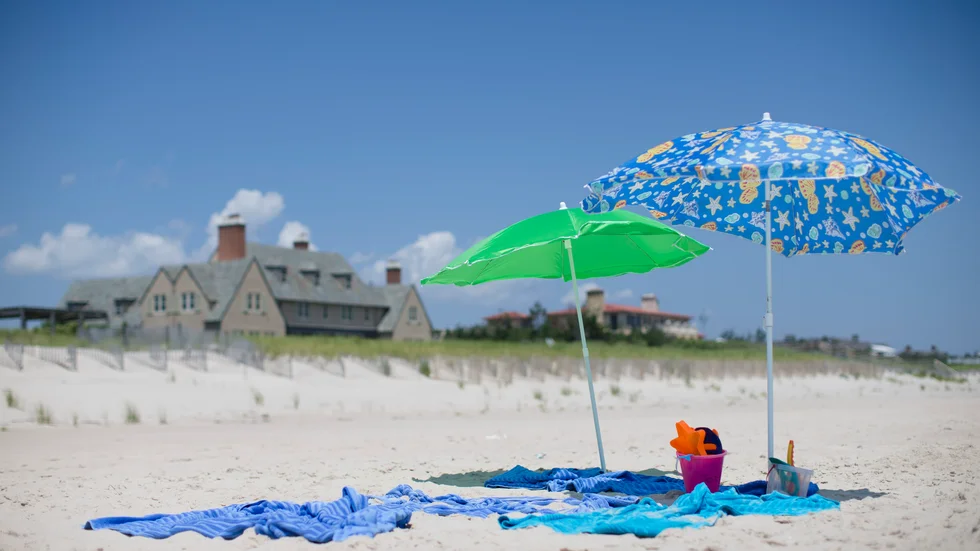Många New York-bor har flytt staden under pandemin och The Hamptons är en populär tillflyktsplats. Arkivbild.