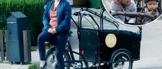 Elförstärkta lådcykeln ett lyft för hela familjen: "Det är riktigt mysigt"