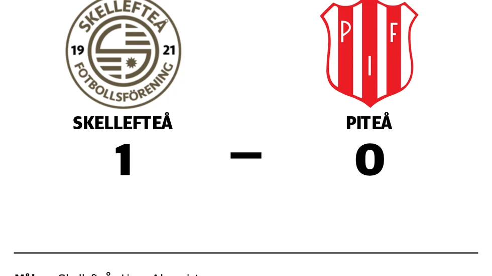 Skellefteå FF vann mot Piteå IF FF