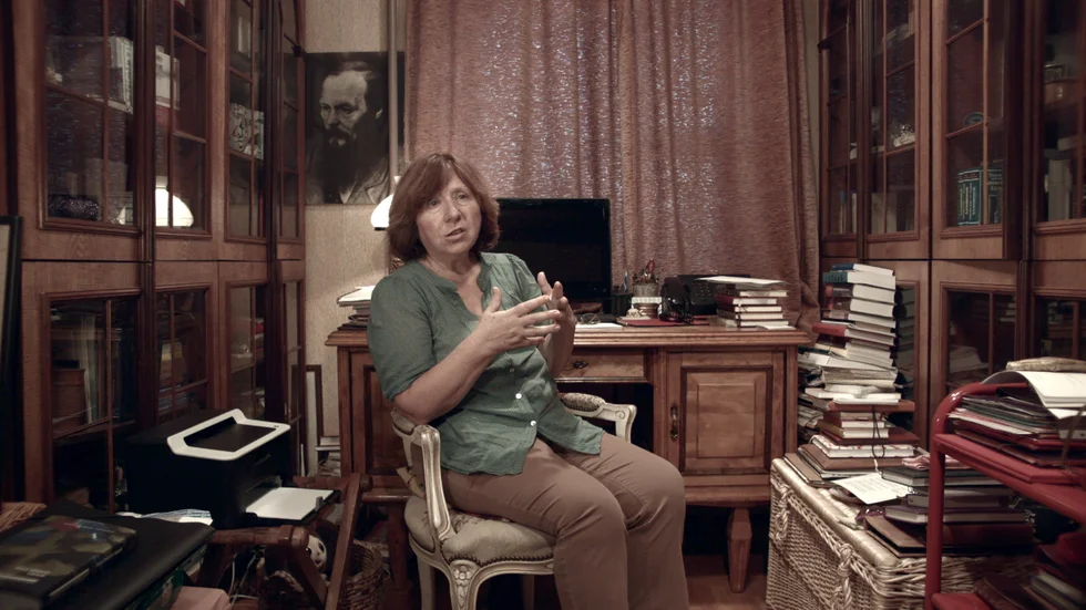 Filmen "Lyubov" visas till förmån för de som har drabbats av oroligheterna i Belarus. Pressbild.