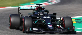 Hamilton snabbast i kvalet på Monza