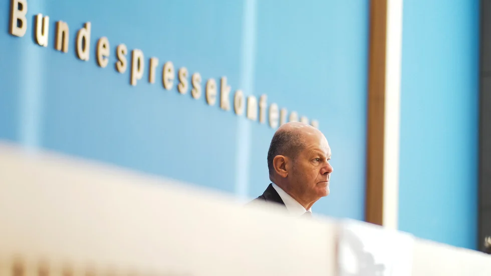 Tysklands finansminister Olaf Scholz. Arkivfoto.