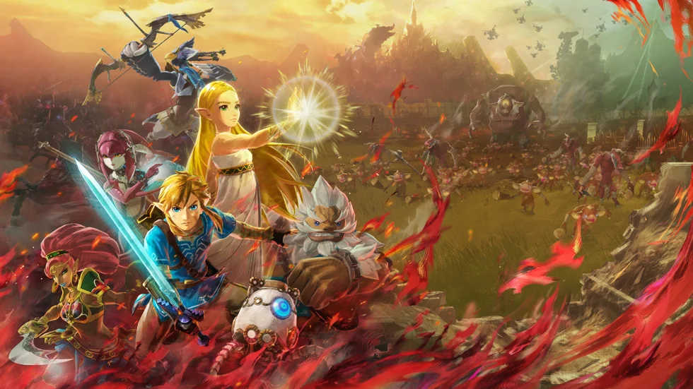 "Hyrule warriors: Age of calamity" finns nu som demo. Pressbild.