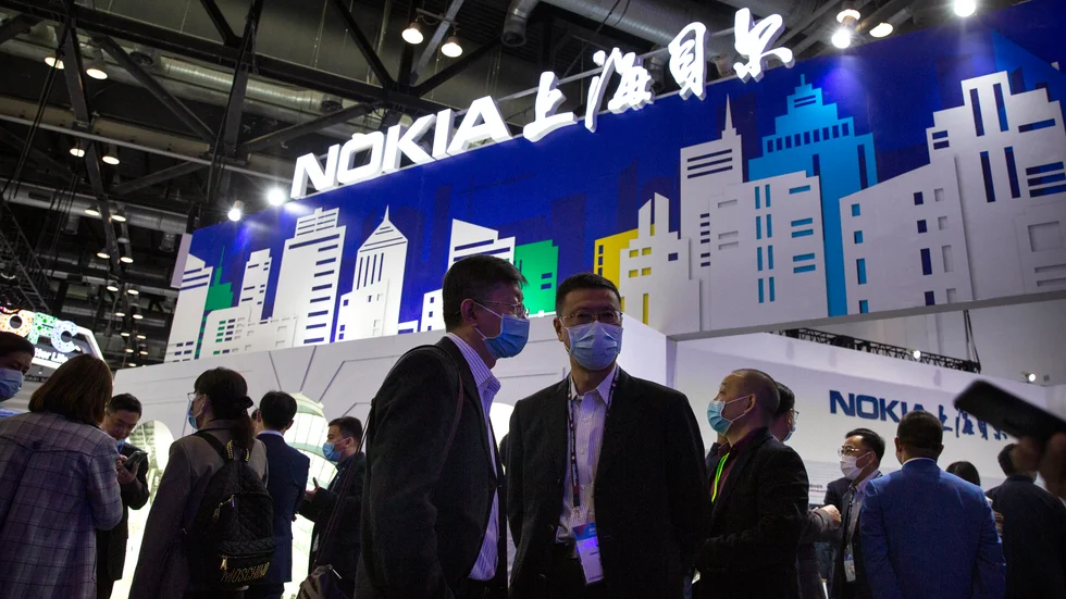Nokia sänker prognosen för helåret. Arkivbild.