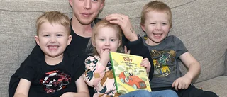 Sorg och glädje när Simon på Hertsön firar Fars dag