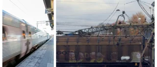 Uppmaningen till tågresenärerna – efter haveriet