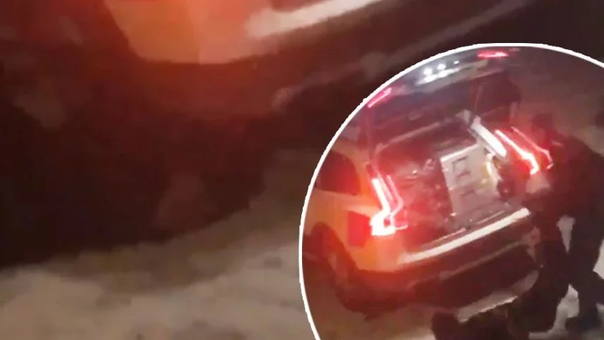 Den polis som åtalats, misstänkt för att ha misshandlat en man i snön, riskerar att bli av med jobbet om han döms.