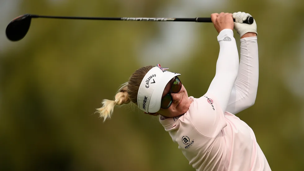 Madelene Sagström har tappat många placeringar i ANA Inspiration.
