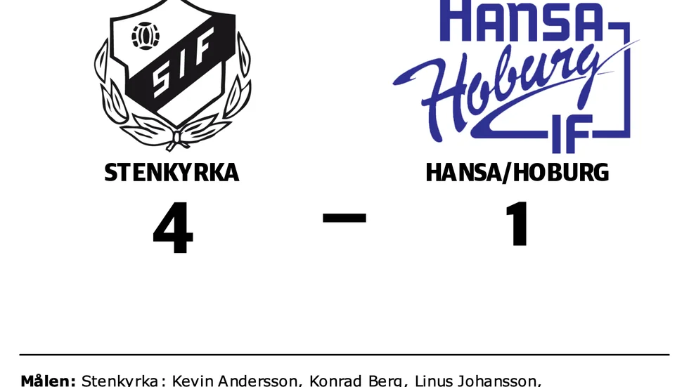Stenkyrka vann mot Hansa/Hoburg
