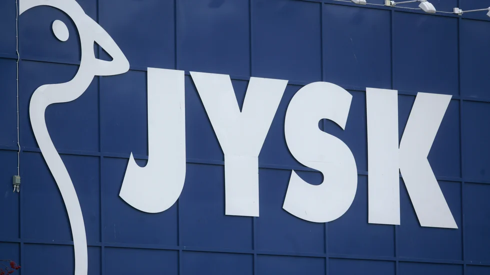 Detaljhandelskedjan Jysk omsättning låg på runt 42 miljarder kronor under det senaste räkenskapsåret som avslutades i augusti. Det är den högsta årsomsättningen någonsin för koncernen. Arkivbild.