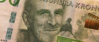 Skulle städa - hittade falska sedlar