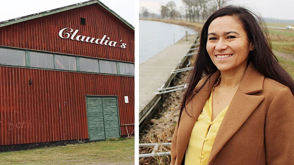 50-åriga Claudia Gutierrez öppnar i januari gastrobar och glassbar i Musiehuset i Ljung, mellan Göta kanal och riksväg 34. "Jättepirrigt", säger hon inför starten.