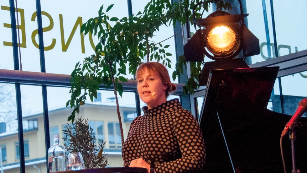 Linda Eskilsson (MP) utlovar mer coronastöd till Uppsalas kulturliv under 2021.