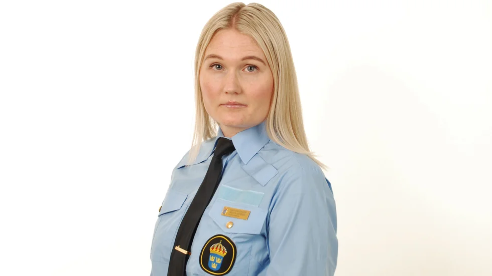 Angelica Israelsson Silfver, polisens presstalesperson i region öst.