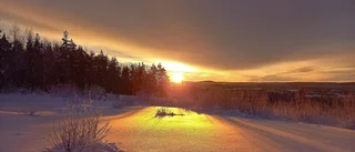 Soluppgång vid Svartbyträsket  
