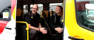"Jag har kört personer som ska coronatesta sig"