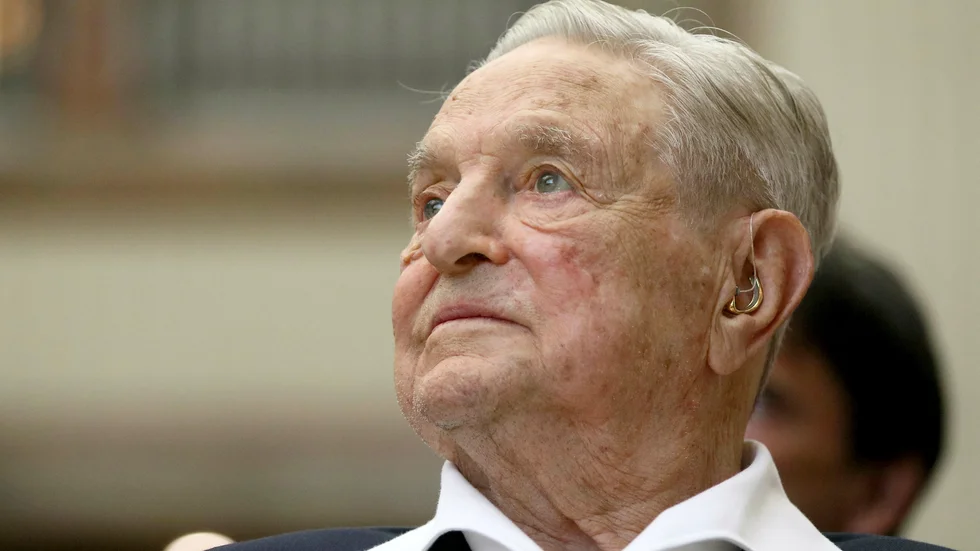 Den ungersk-amerikanske finansmannen George Soros, som är jude, liknas vid Hitler av en kulturprofil i Ungern. Arkivbild.