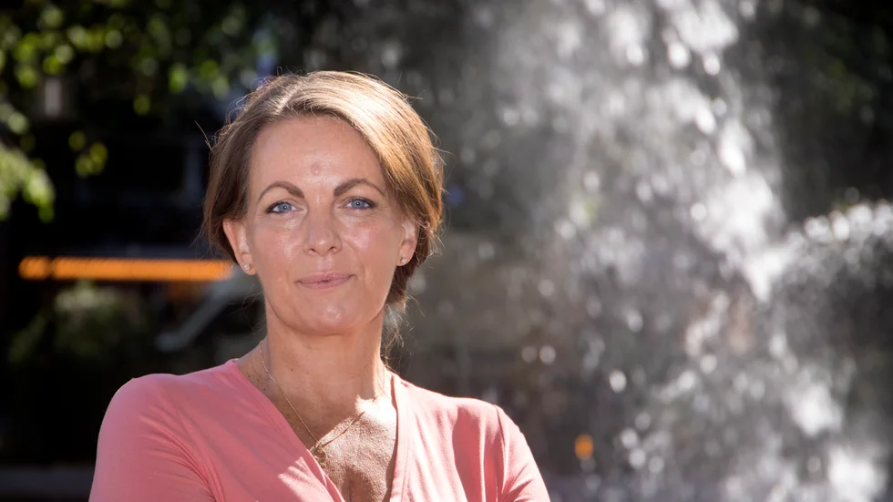 Katarina Wennstam är aktuell med podcasten "Wennstams vrede". Arkivbild.