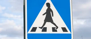 Slog sönder belysta signalskyltar