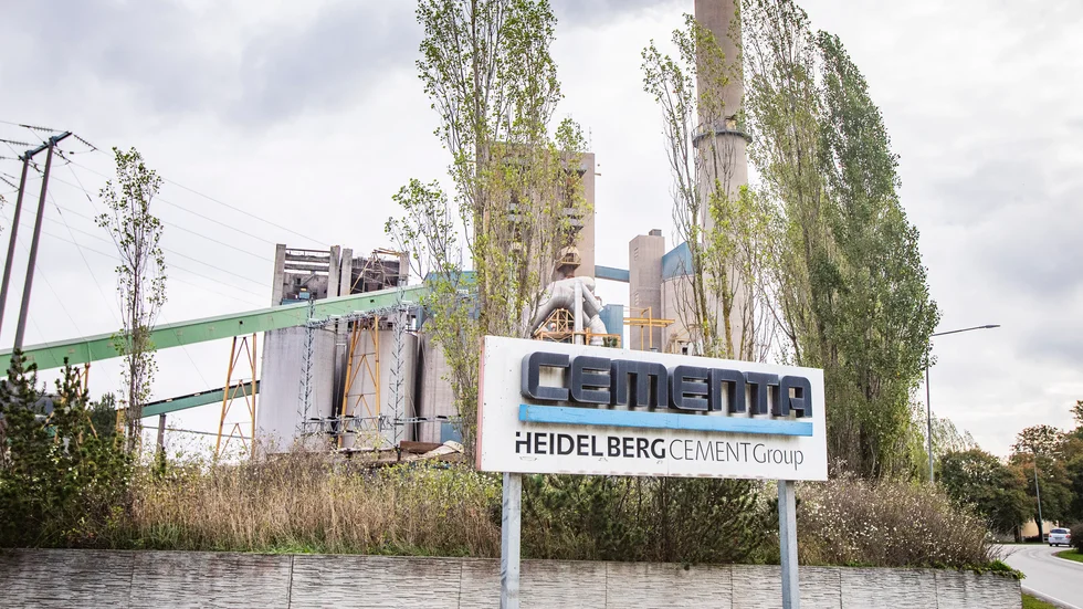 Två tredjedelar av Sveriges cementbehov.