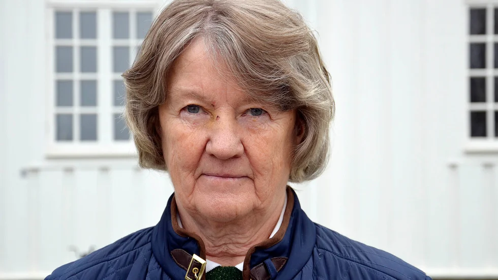 Eva Larsson, haradsbo och centerpartist.
